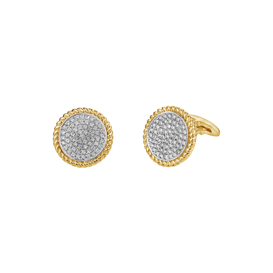 Diamond Cufflinks Orion Light