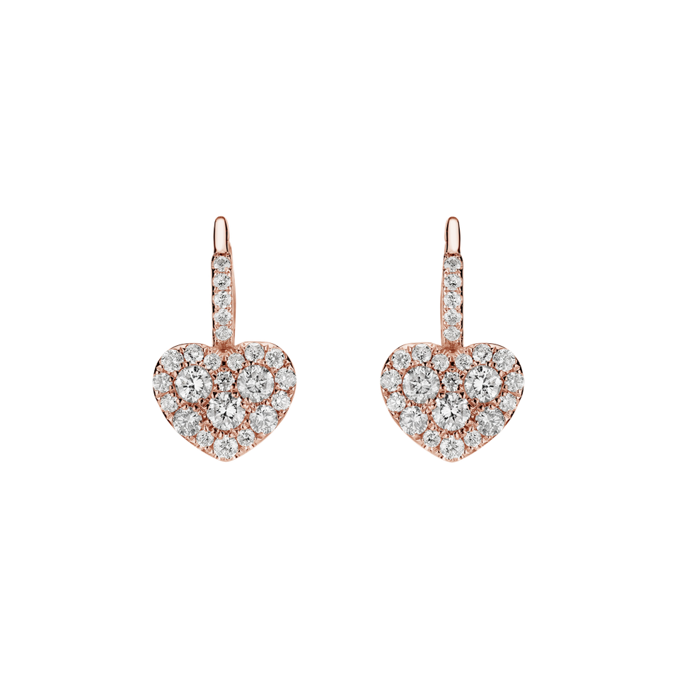 Diamond earrings Caspar