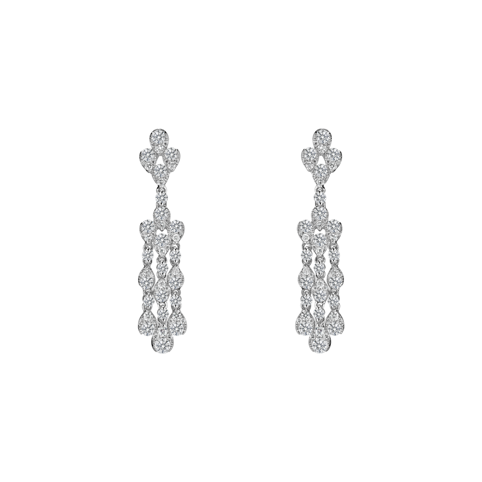 Diamond earrings Renaissance Queen