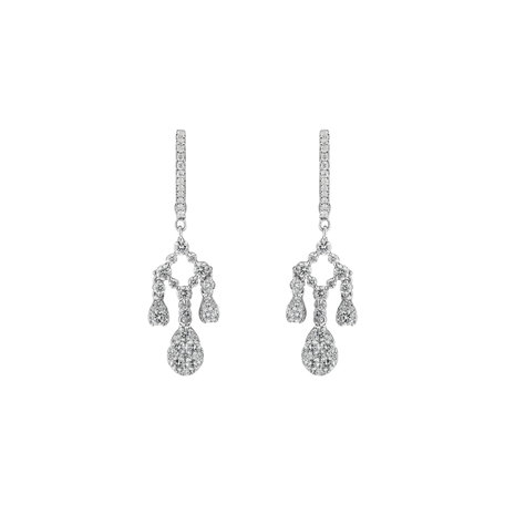 Diamond earrings Versailles Queen