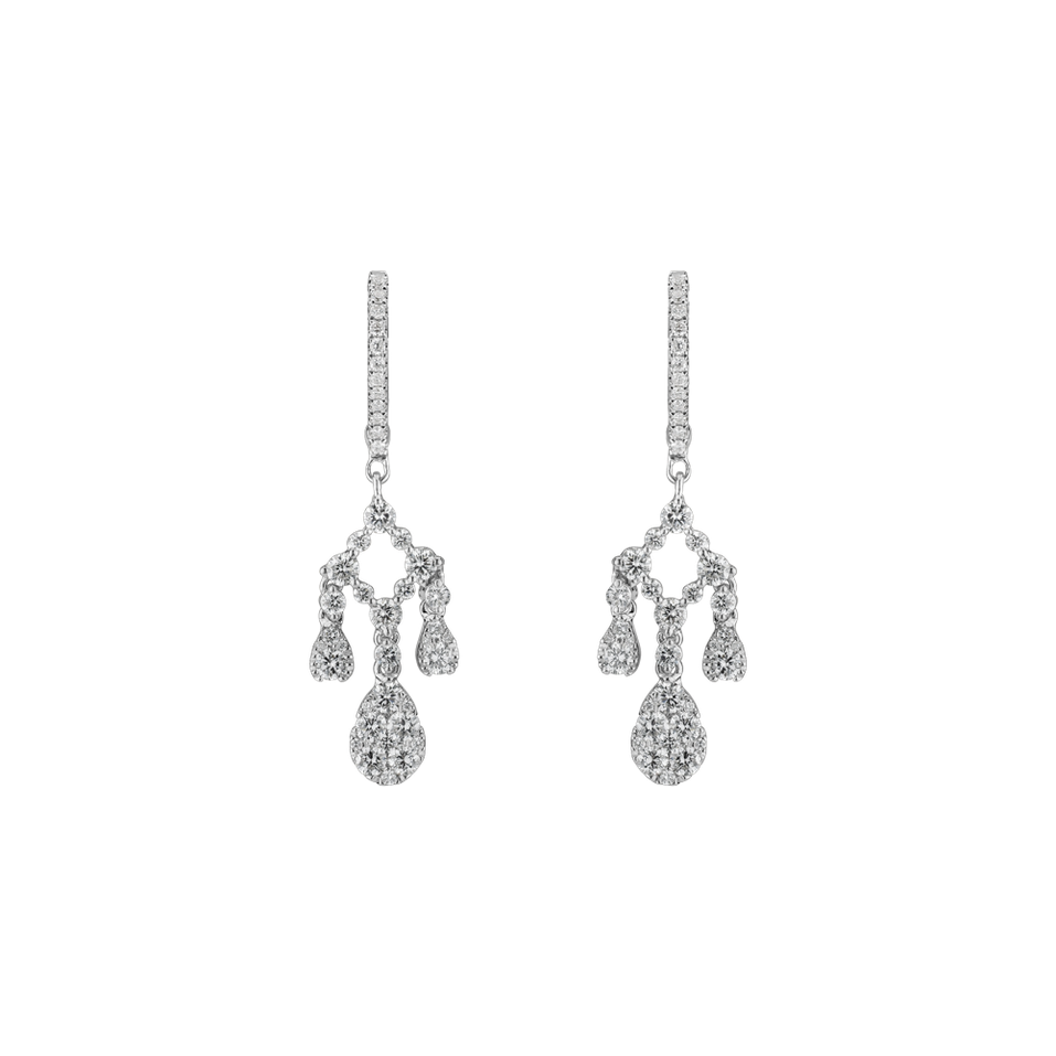 Diamond earrings Versailles Queen