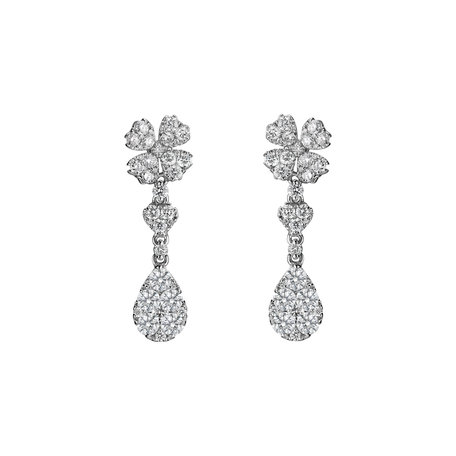 Diamond earrings Versailles Princess