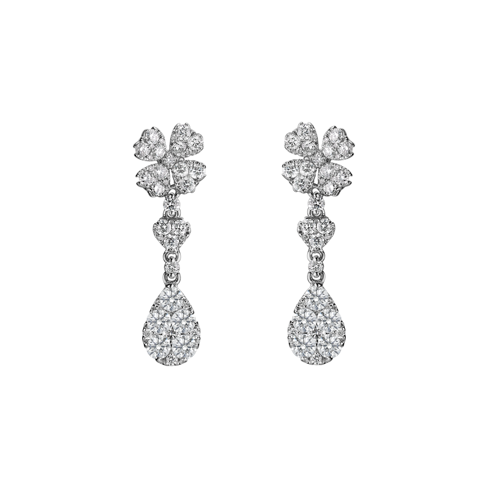 Diamond earrings Versailles Princess