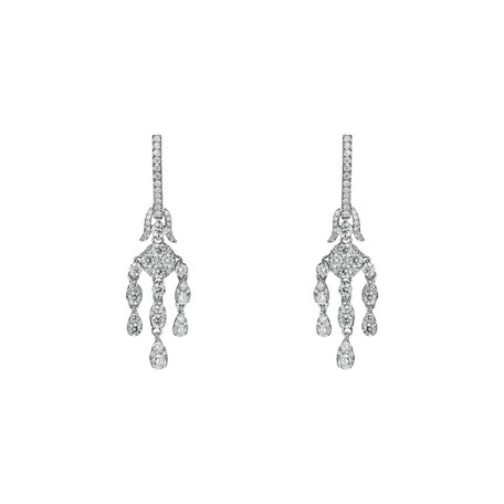 Diamond earrings Aphrodite Waterfall