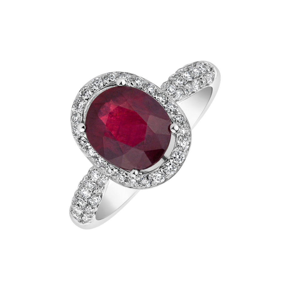 Diamond ring with Ruby Phoronix