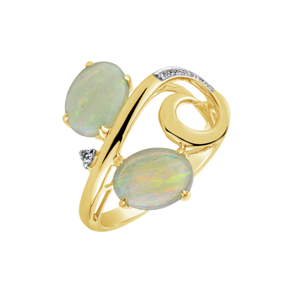 Diamond ring and Opal Your Property