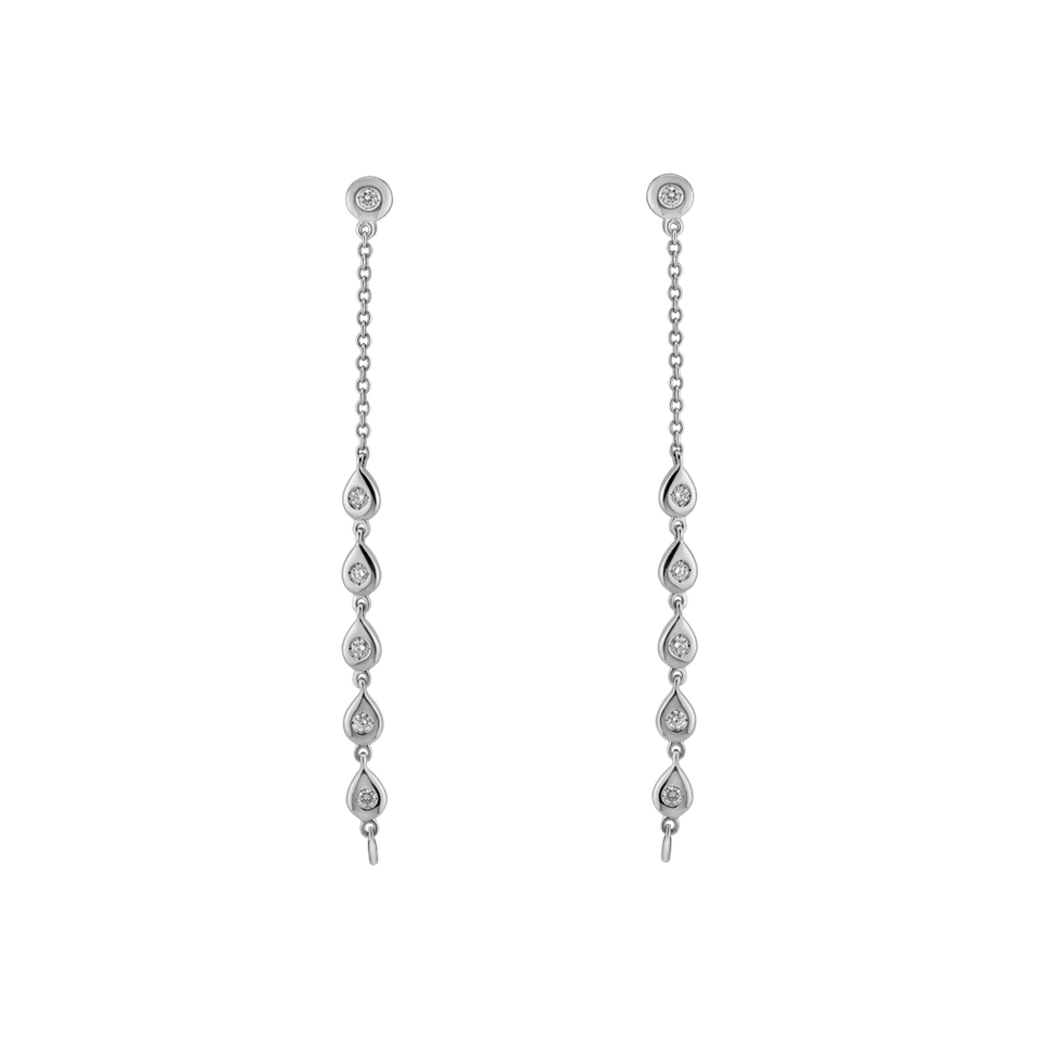 Diamond earrings Shine Waterfall