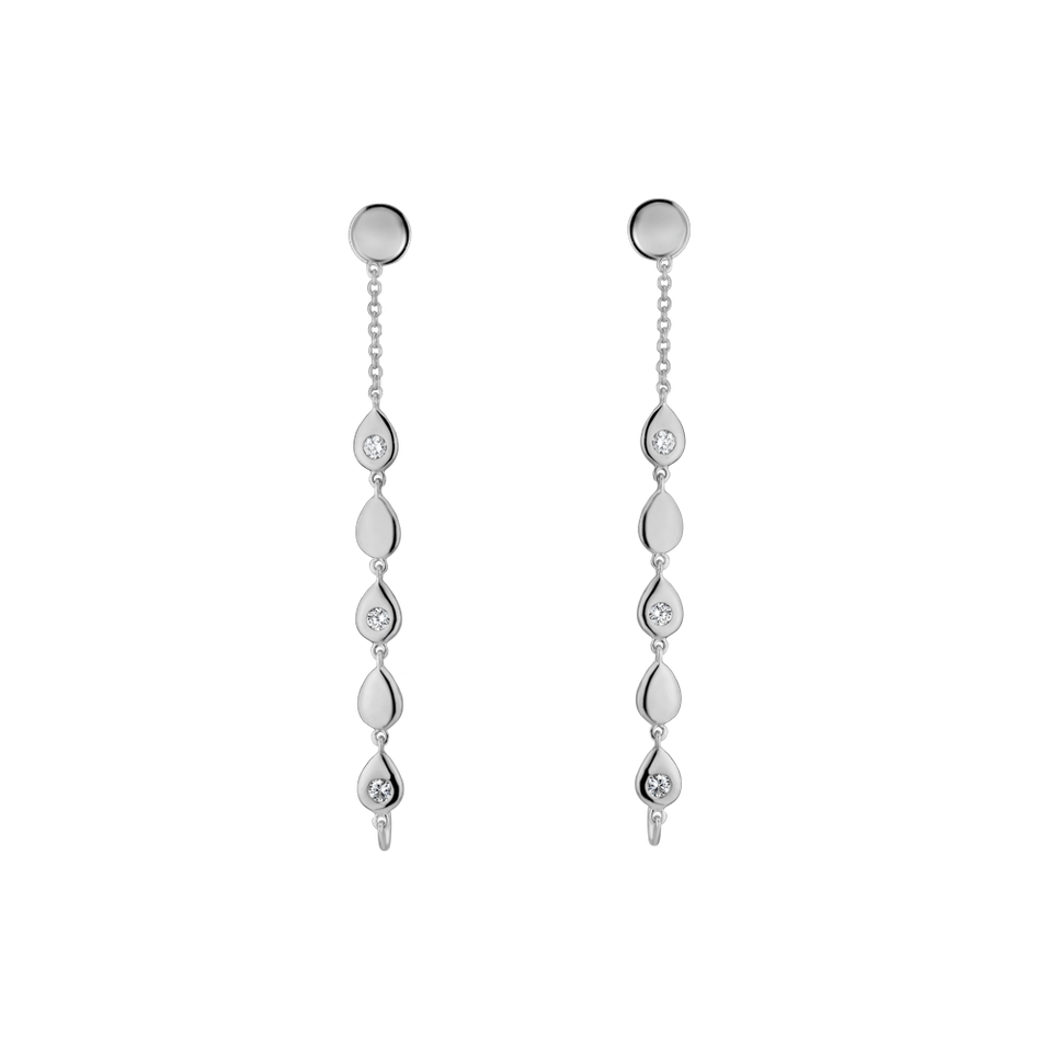 Diamond earrings Shine Waterfall