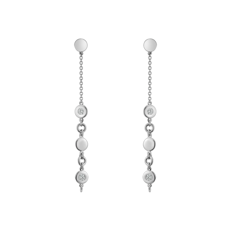 Diamond earrings Endless Waterfall