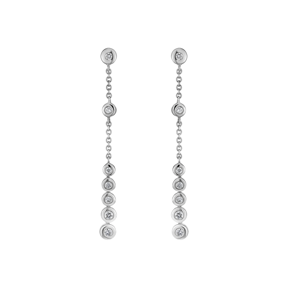 Diamond earrings Moonshine Waterfall