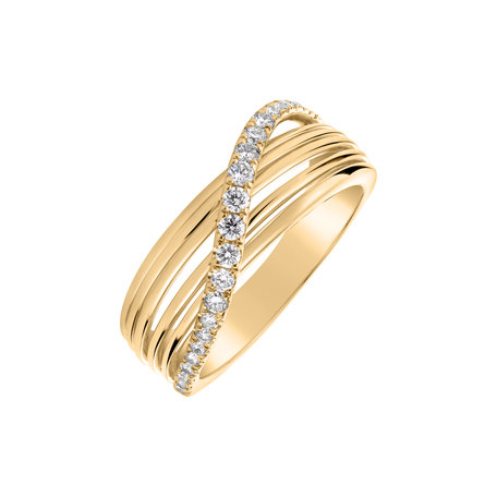 Diamond ring Orion Ribbon