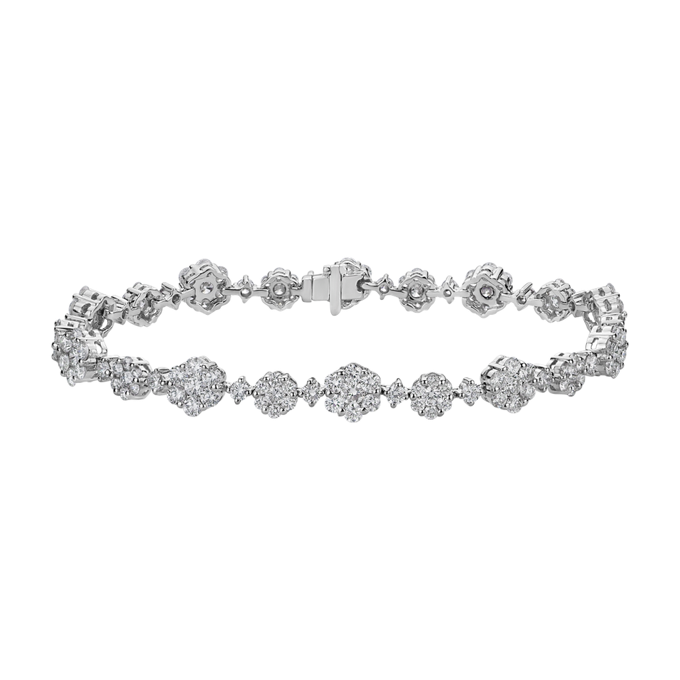 Bracelet with diamonds Bright Path