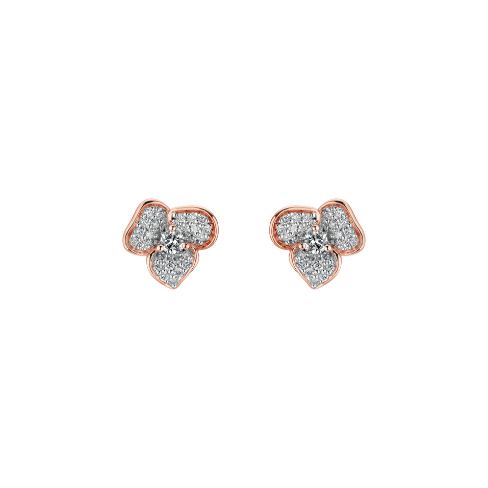 Diamond earrings Secret Orchid