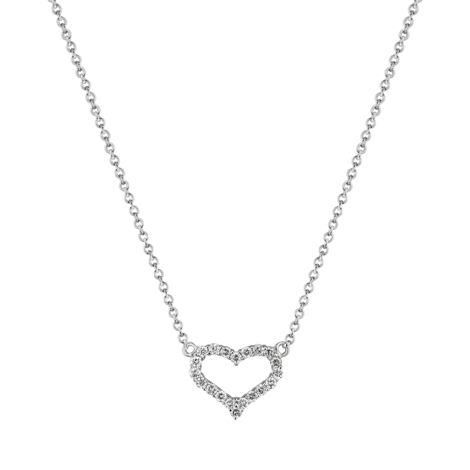 Diamond necklace Glorious Heart