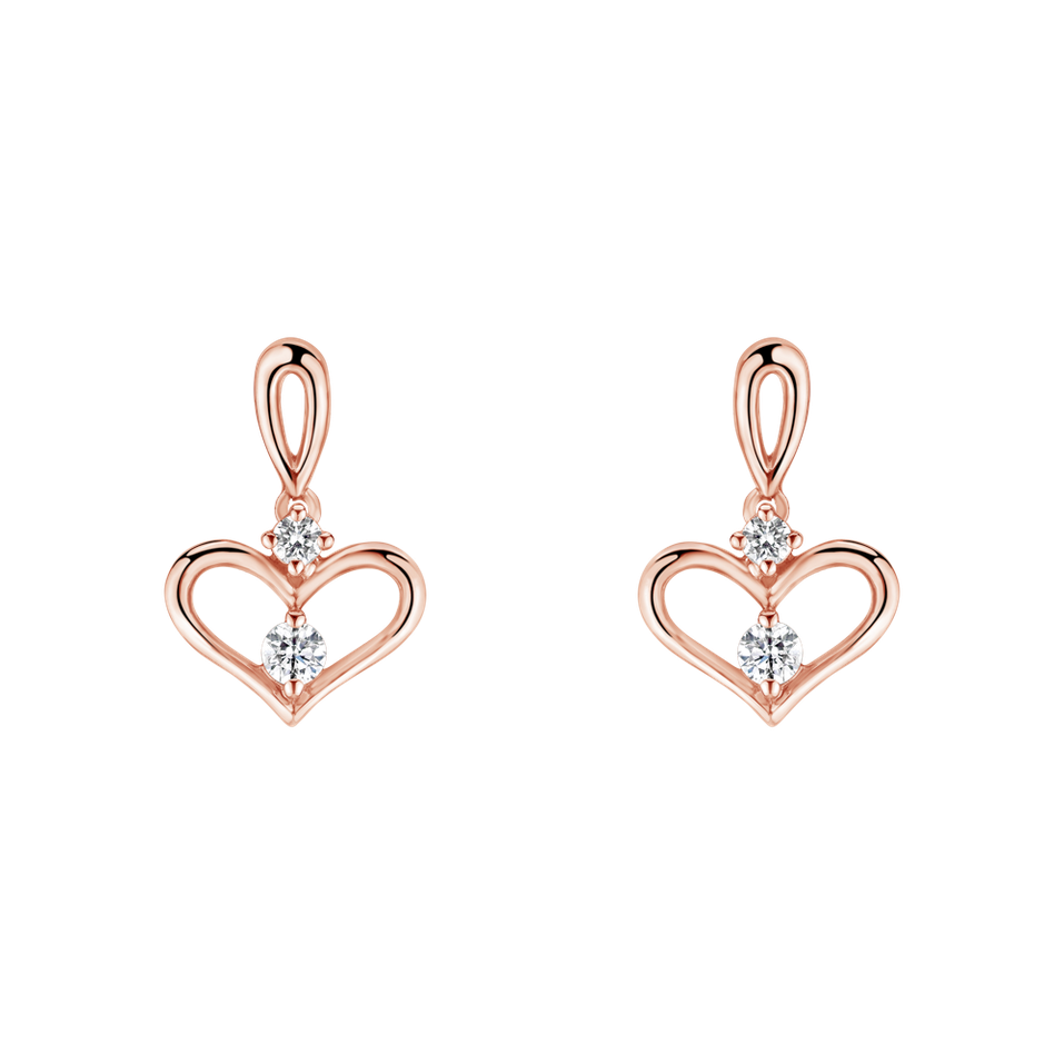 Diamond earrings Michalina