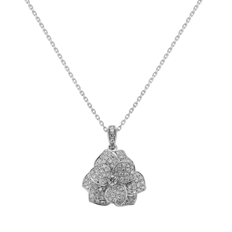 Diamond pendant Olearia