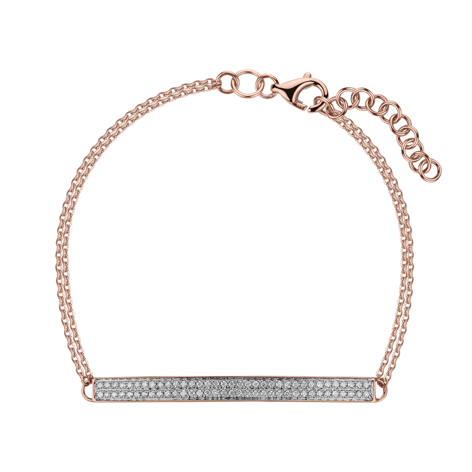 Bracelet with diamonds Emberfall