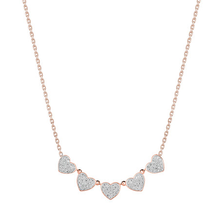 Diamond necklace Chords of Love