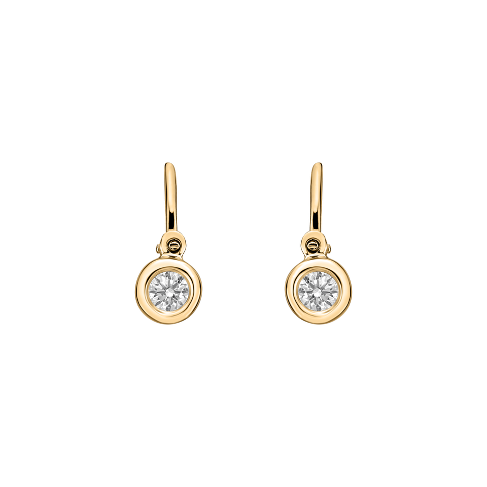 Children's diamond earrings Inesa