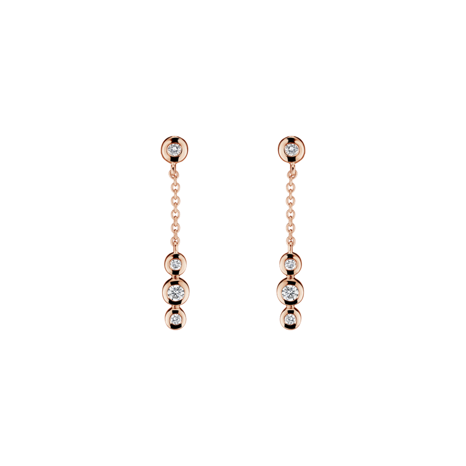 Diamond earrings Miracle Waterfall