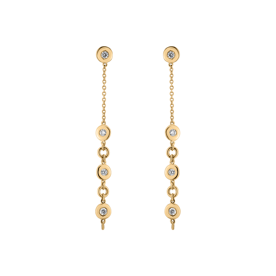 Diamond earrings Endless Waterfall