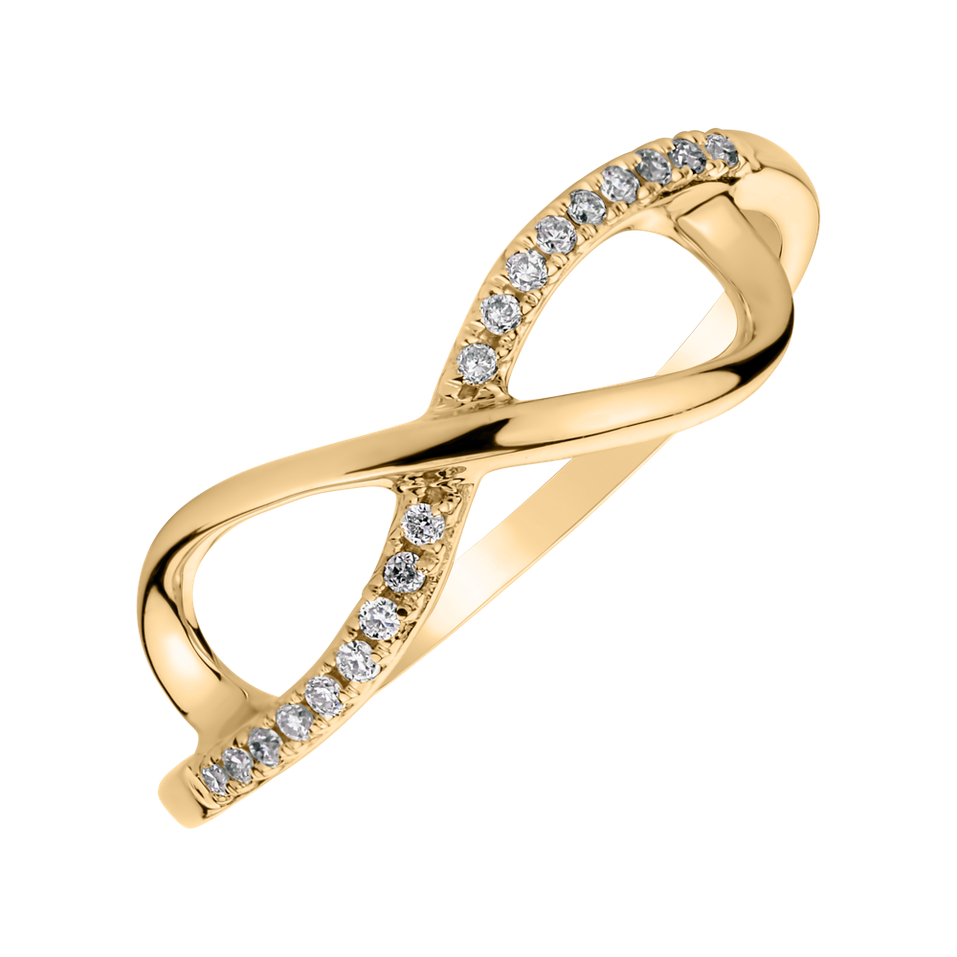 Diamond ring Infinity