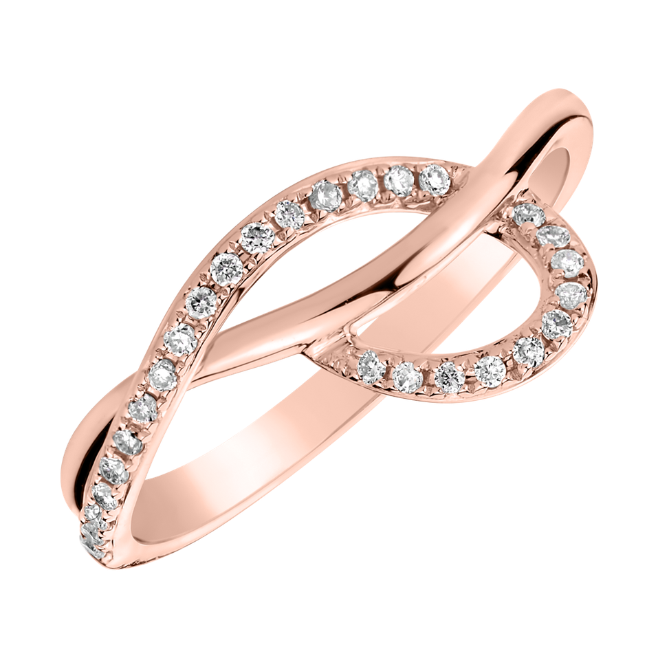 Diamond ring Sparkling Twist