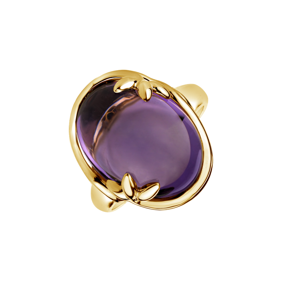 Ring with Amethyst Opera Passion