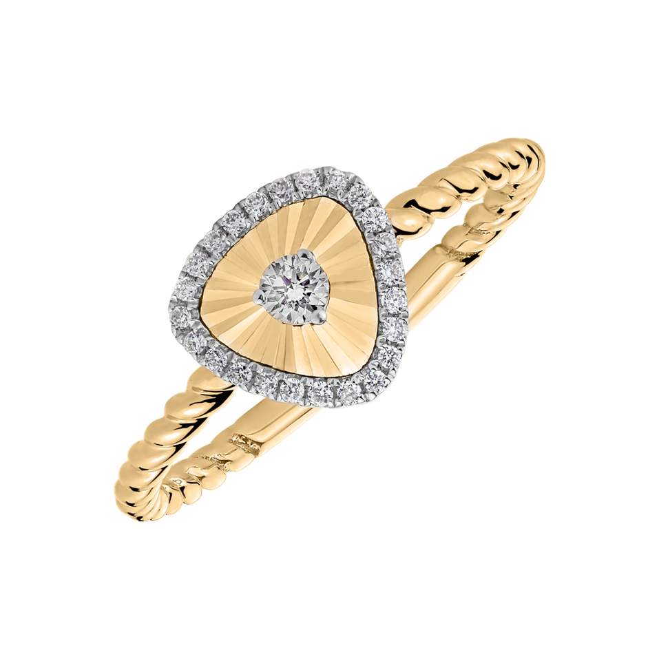 Diamond ring Luxury Caress