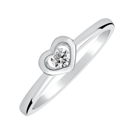 Diamond ring Sweet Heart