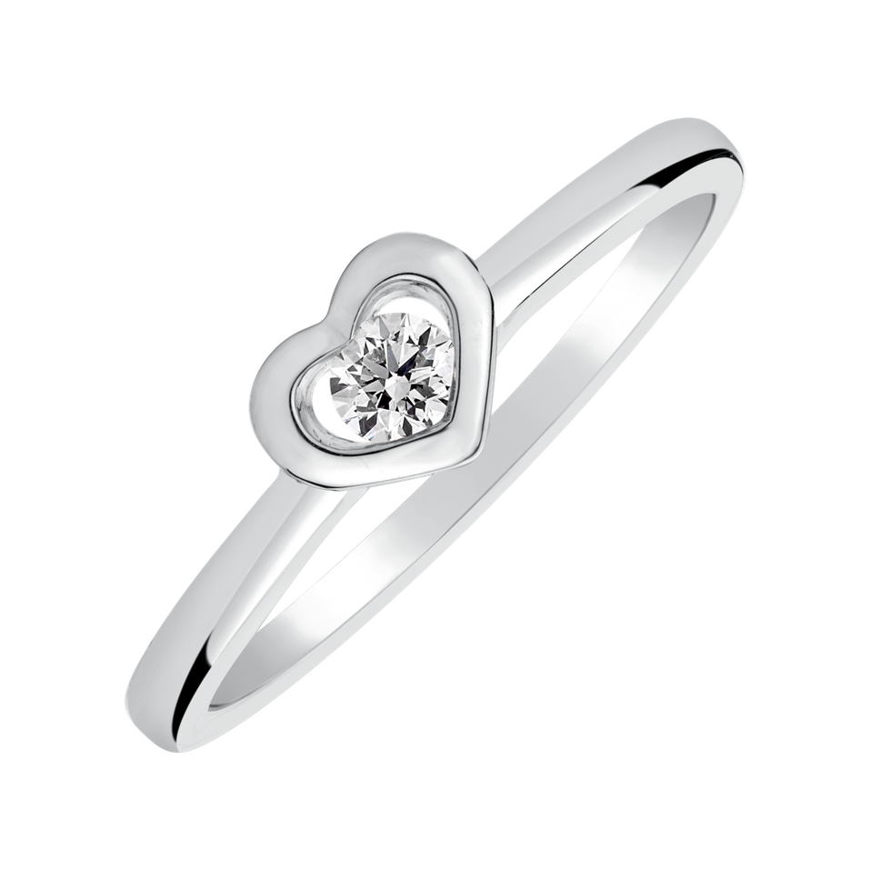 Diamond ring Sweet Heart