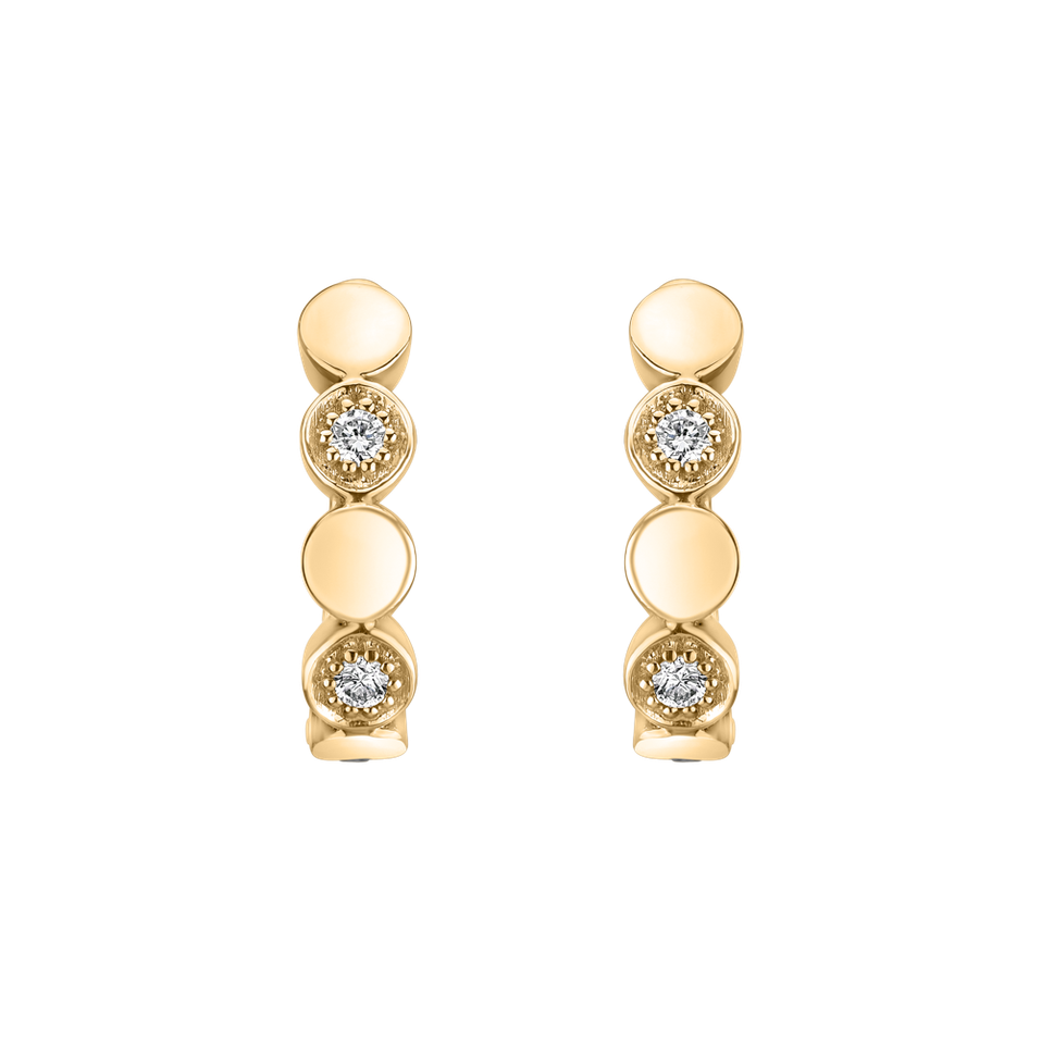 Diamond earrings Shiny Dots