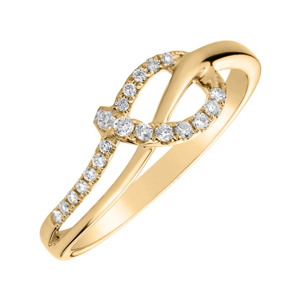 Diamond ring Elegant Knot