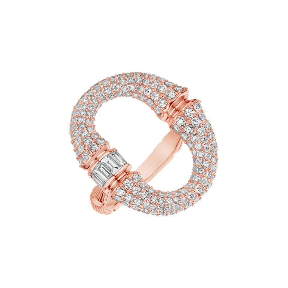 Diamond ring Morpheus Ribbon