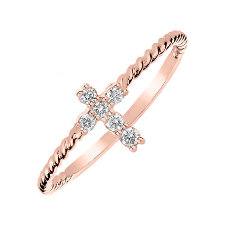 Diamond ring Cross