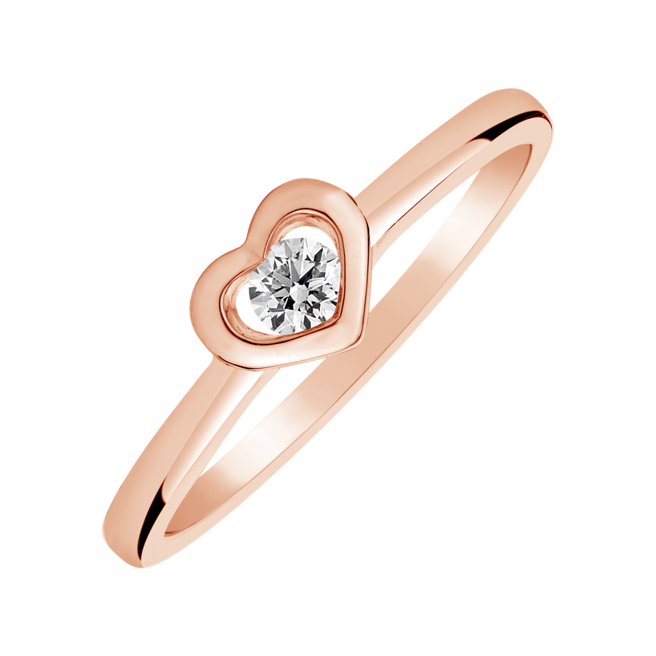 Diamond ring Sweet Heart