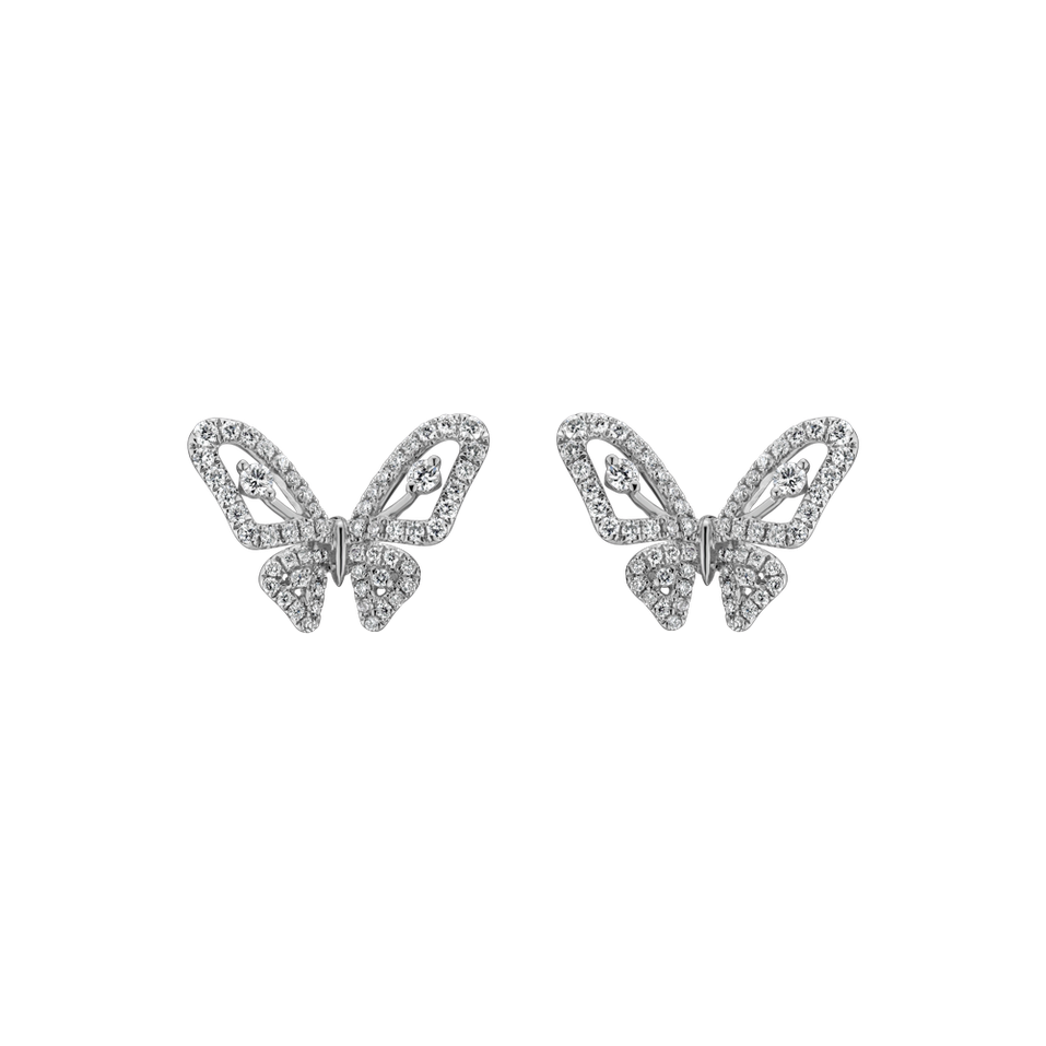 Diamond earrings Trendy Wings