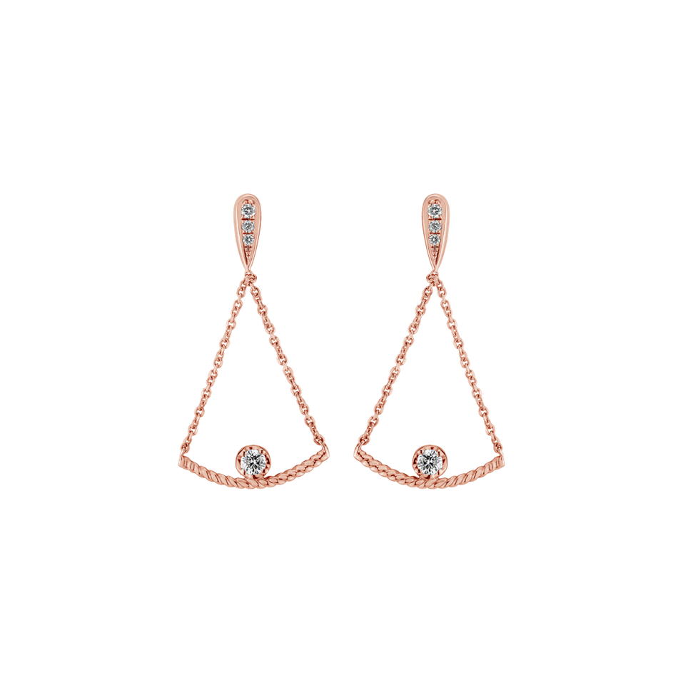 Diamond earrings Adama