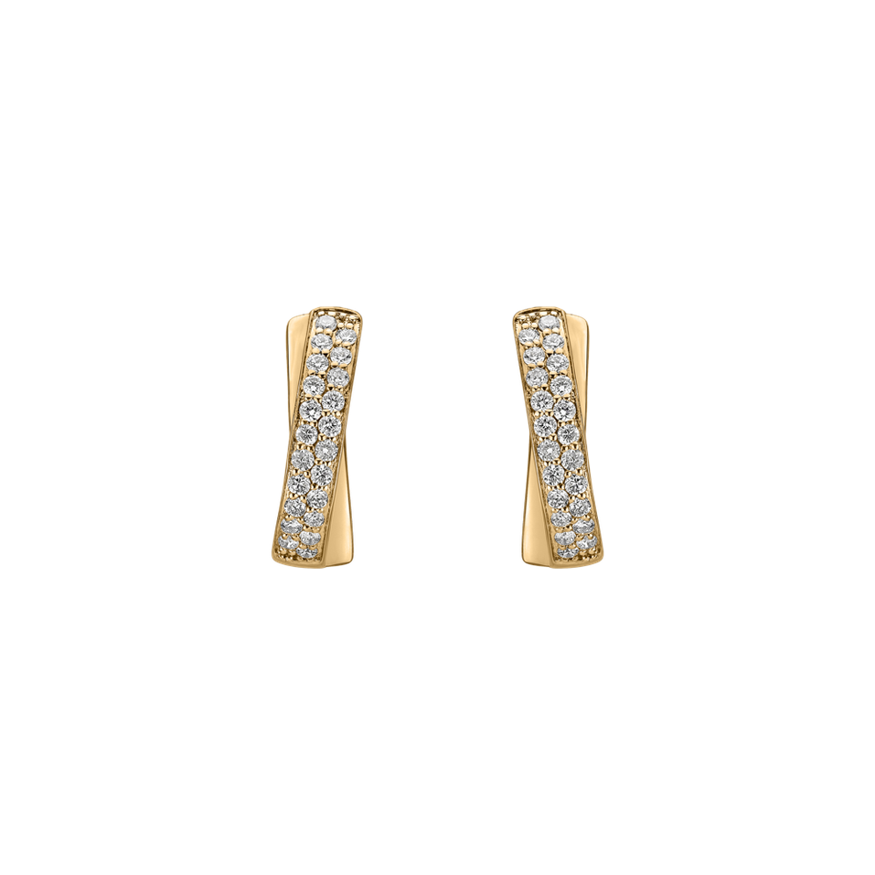 Diamond earrings Sparkling Mosaic