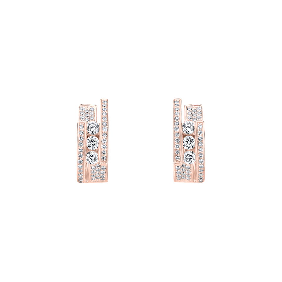 Diamond earrings Galaxy Secret