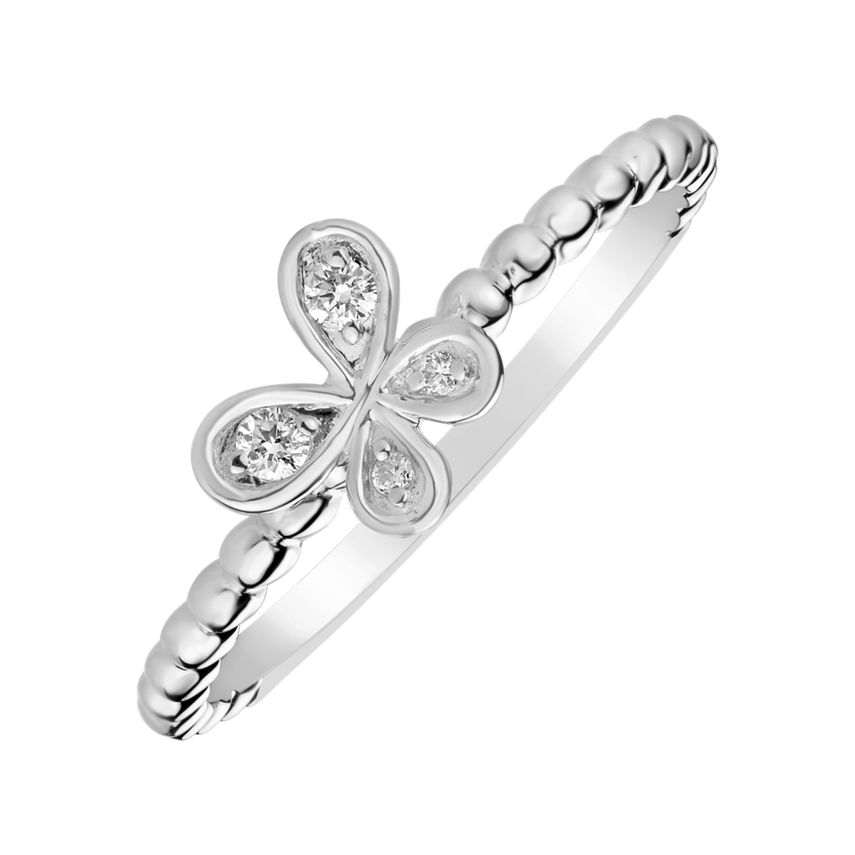 Diamond ring Butterfly