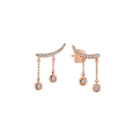 Diamond earrings Onellos