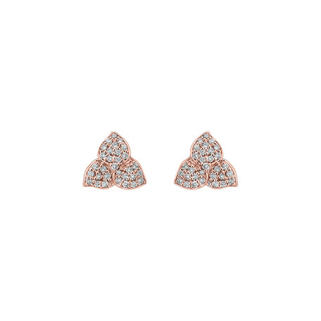 Diamond earrings Shine Poem