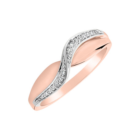 Diamond ring Eternity Sea