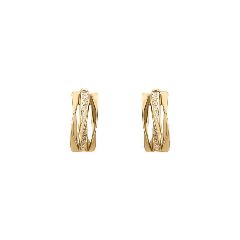 Diamond earrings True Elegance