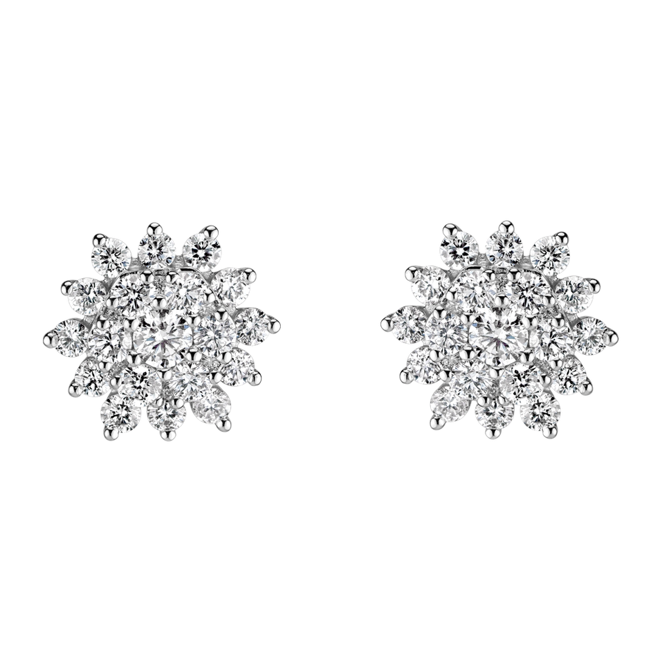 Diamond earrings Evening Sky