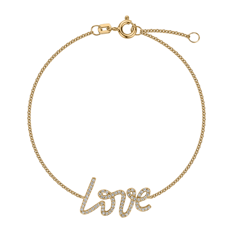 Bracelet with diamonds Seductive Love