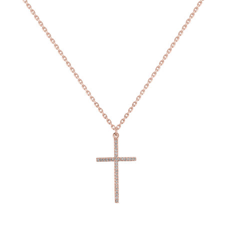 Diamond necklace Nobility Cross