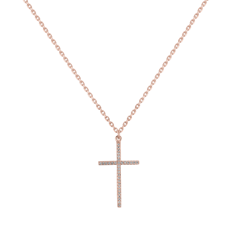 Diamond necklace Nobility Cross