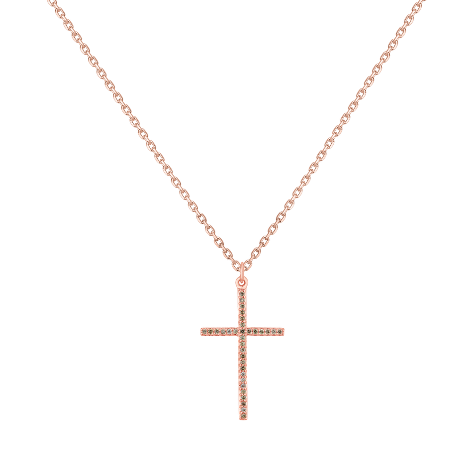 Diamond necklace Nobility Cross